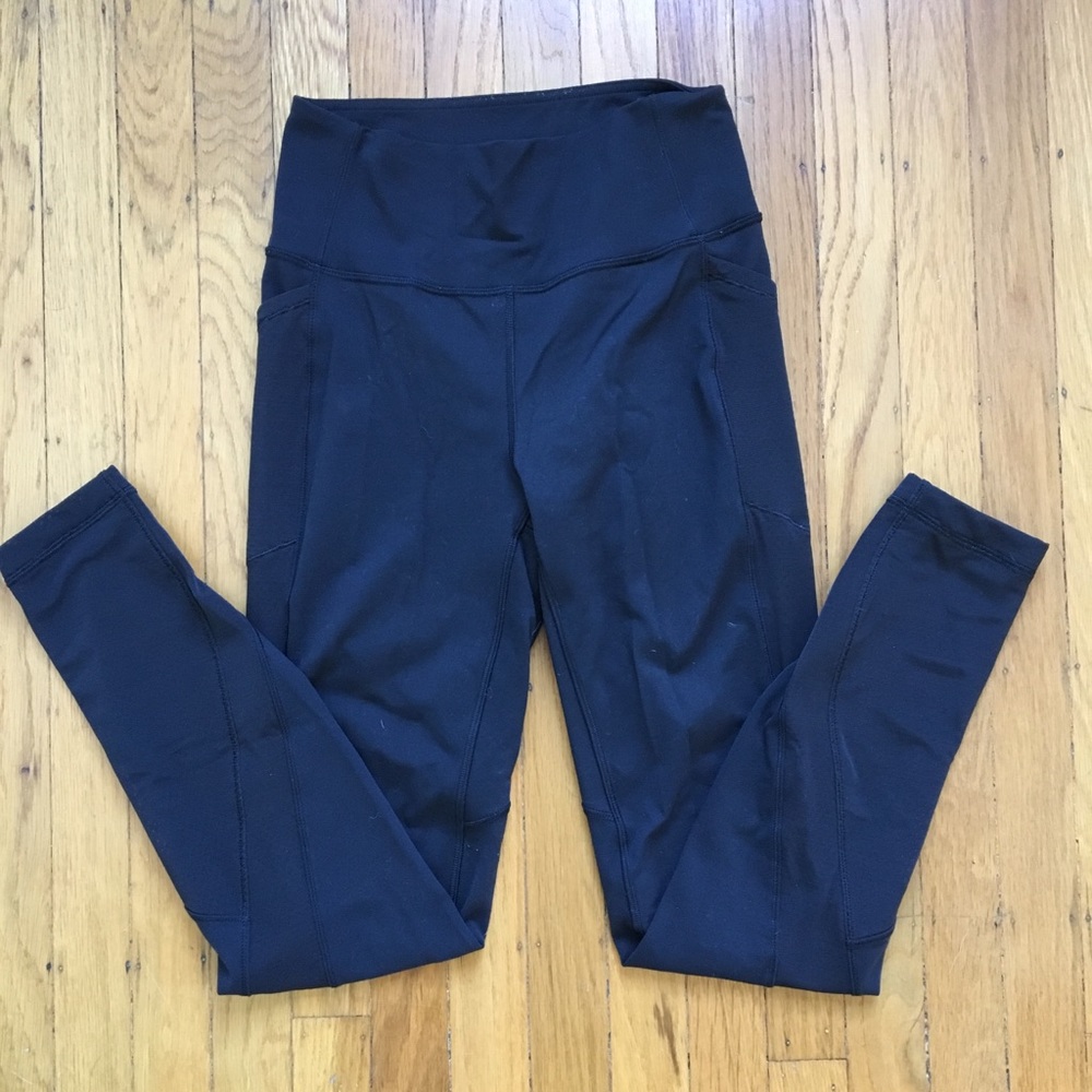 Lululemon Pant with Sheer Mesh Panel!